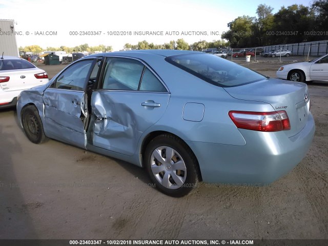 4T1BE46K69U845799 - 2009 TOYOTA CAMRY SE/LE/XLE 浅蓝色 照片 3