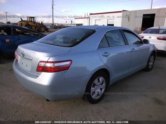 4T1BE46K69U845799 - 2009 TOYOTA CAMRY SE/LE/XLE 浅蓝色 照片 4