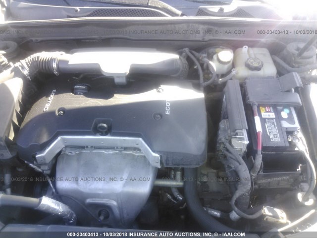 1G11C5SA7DU128158 - 2013 CHEVROLET MALIBU 1LT BLACK photo 10