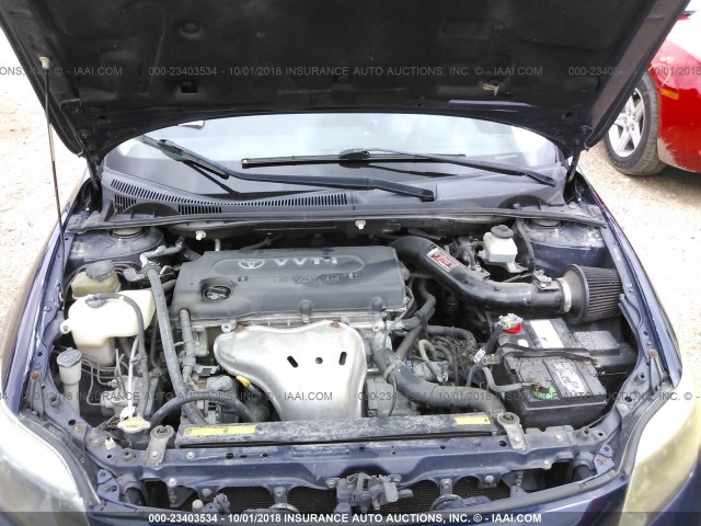 JTKDE177770213896 - 2007 TOYOTA SCION TC 蓝色 照片 10
