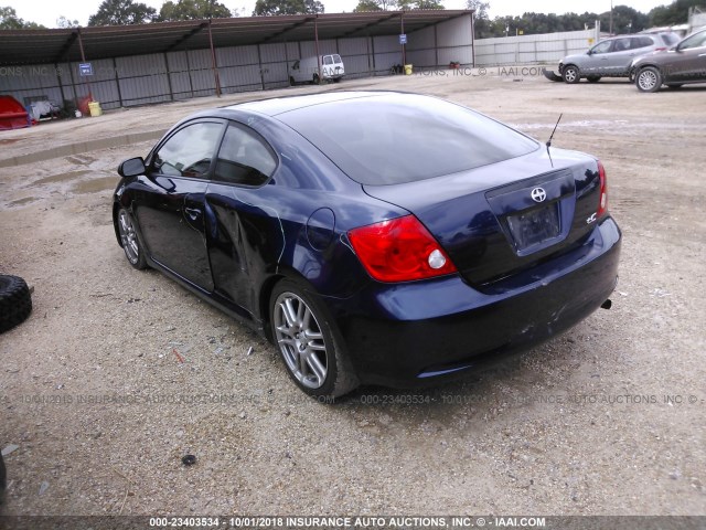 JTKDE177770213896 - 2007 TOYOTA SCION TC 蓝色 照片 3