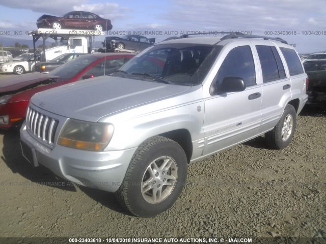 1J4GW48N34C285683 - 2004 JEEP GRAND CHEROKEE LAREDO/COLUMBIA/FREEDOM 银色 照片 2