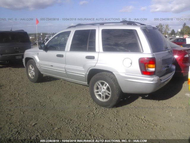 1J4GW48N34C285683 - 2004 JEEP GRAND CHEROKEE LAREDO/COLUMBIA/FREEDOM SILVER photo 3