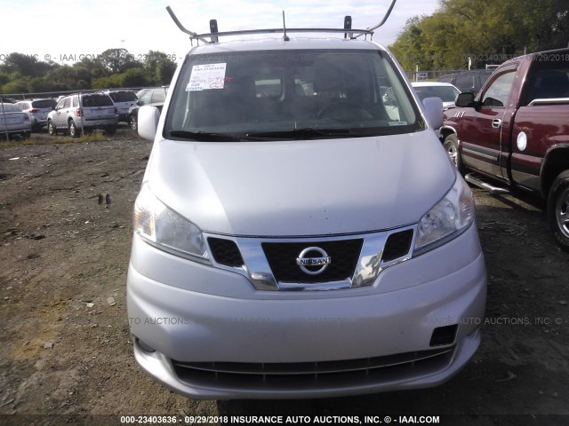 3N6CM0KN1DK692565 - 2013 NISSAN NV200 2.5S/2.5SV SILVER photo 6