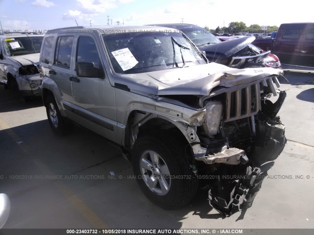 1J4PP2GK0BW580387 - 2011 JEEP LIBERTY SPORT Pewter photo 1