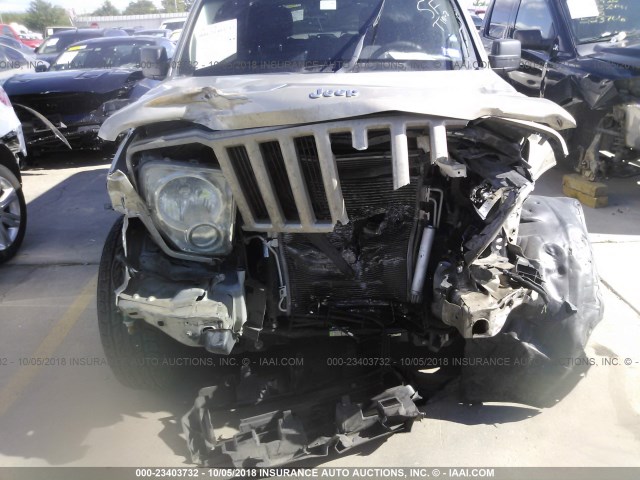 1J4PP2GK0BW580387 - 2011 JEEP LIBERTY SPORT Pewter photo 6