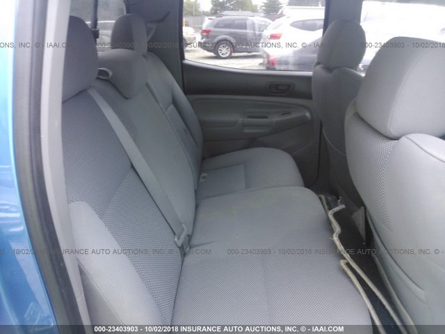 5TELU42N86Z268840 - 2006 TOYOTA TACOMA DOUBLE CAB 蓝色 照片 8