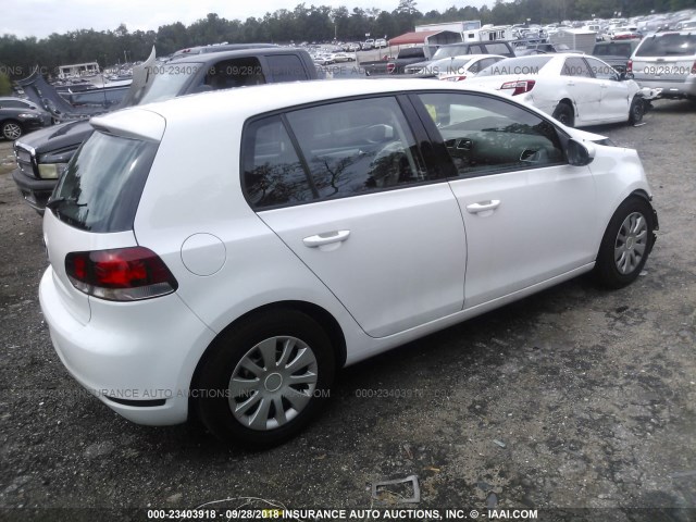 WVWDA7AJ1BW109016 - 2011 VOLKSWAGEN GOLF 白色 照片 4