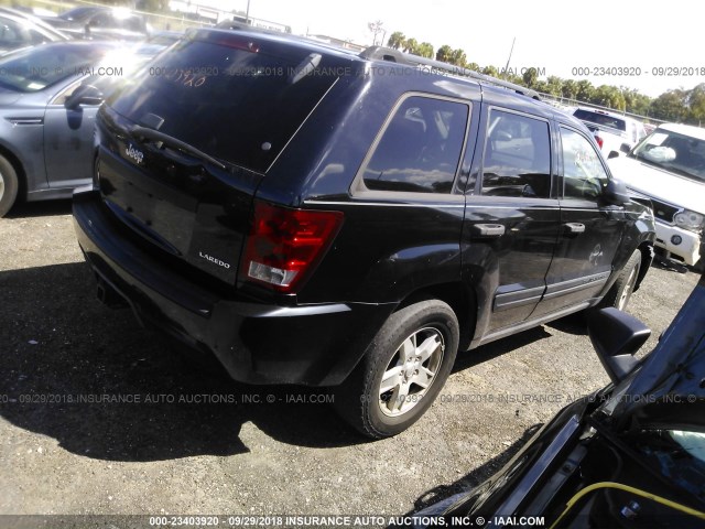 1J4GS48K15C712071 - 2005 JEEP GRAND CHEROKEE LAREDO/COLUMBIA/FREEDOM 黑色 照片 4