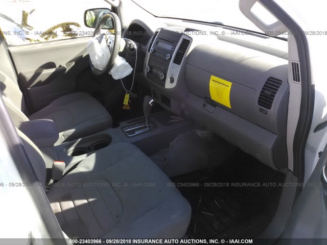 1N6BD0CT6GN712476 - 2016 NISSAN FRONTIER S/SV WHITE photo 5