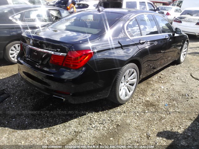 WBAKX6C58BC197108 - 2011 BMW 750 I BLACK photo 4