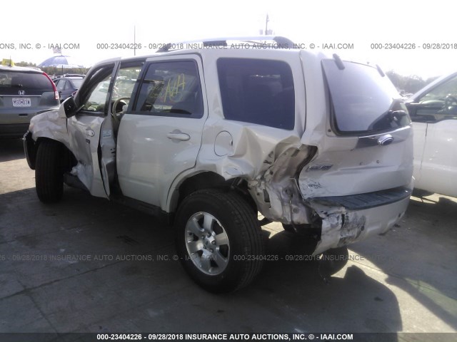 1FMCU04128KC16478 - 2008 FORD ESCAPE LIMITED TAN photo 3