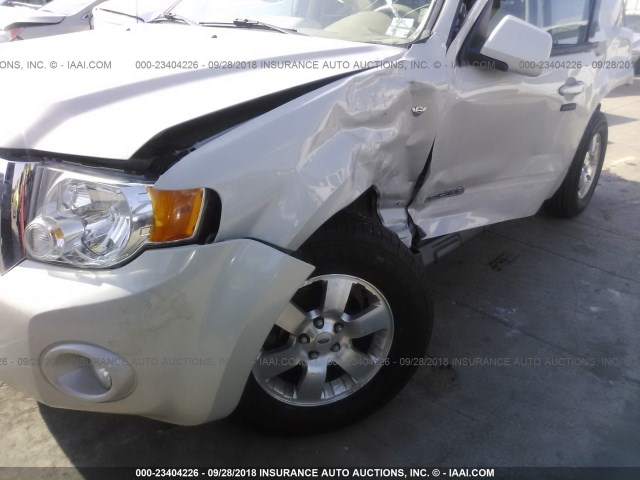 1FMCU04128KC16478 - 2008 FORD ESCAPE LIMITED TAN photo 6