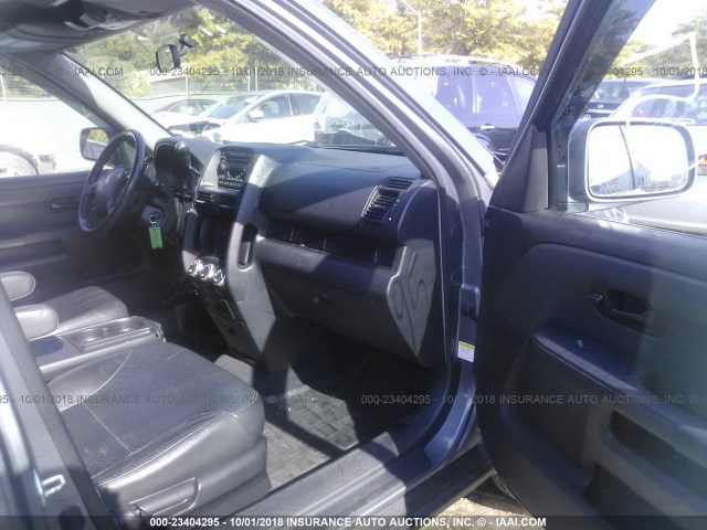 SHSRD78946U443763 - 2006 HONDA CR-V SE/EX GRAY photo 5