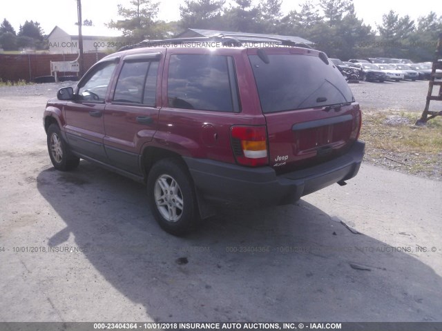 1J4GW48SX4C402620 - 2004 JEEP GRAND CHEROKEE LAREDO/COLUMBIA/FREEDOM 红色 照片 3