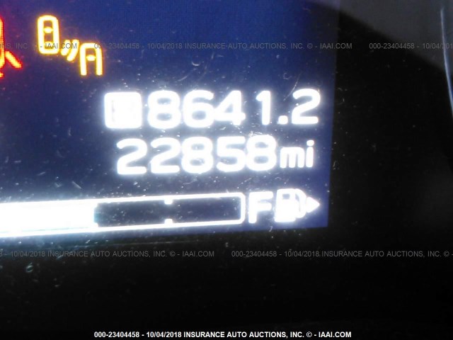 JF2GTADC8JH229398 - 2018 SUBARU CROSSTREK PREMIUM Կարմիր լուսանկար 7