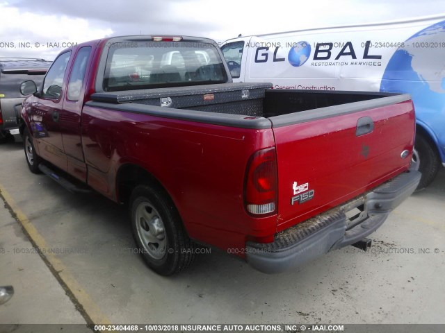 2FTRX17234CA02159 - 2004 FORD F-150 HERITAGE CLASSIC RED photo 3