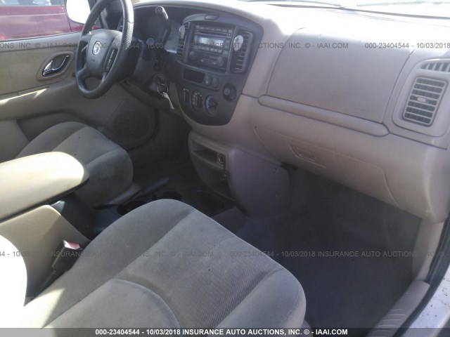 4F2CU09182KM62147 - 2002 MAZDA TRIBUTE LX/ES 白色 照片 5