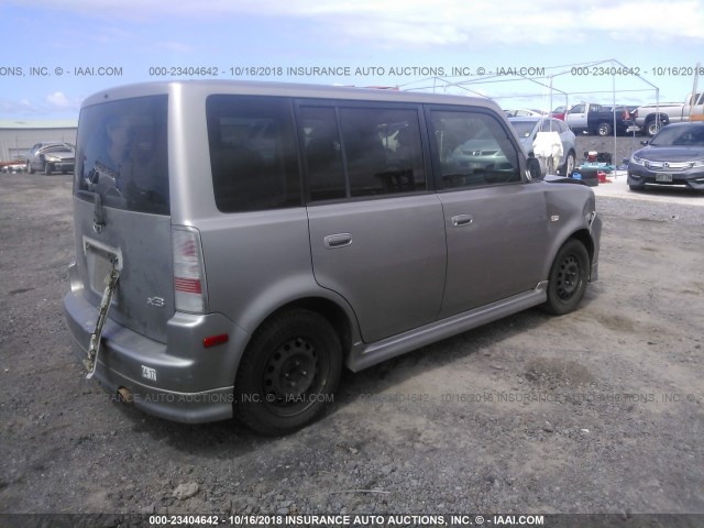 JTLKT324550205763 - 2005 TOYOTA SCION XB Күміс фото 4