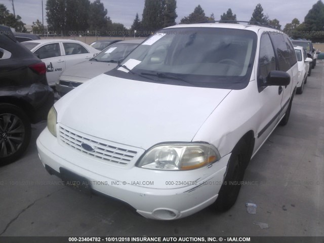 2FMZA51463BA21355 - 2003 FORD WINDSTAR LX WHITE photo 2