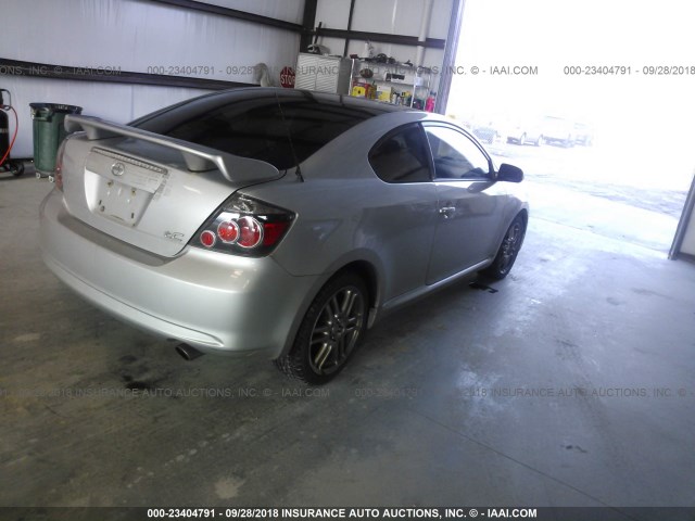 JTKDE177050063238 - 2005 TOYOTA SCION TC 银色 照片 4