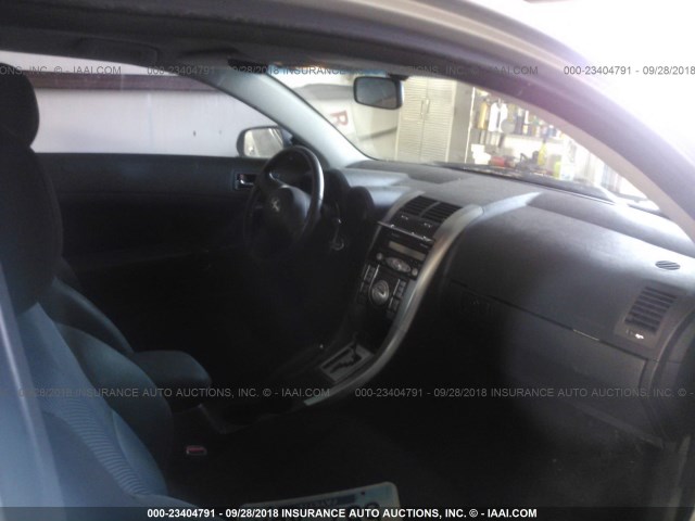 JTKDE177050063238 - 2005 TOYOTA SCION TC 银色 照片 5