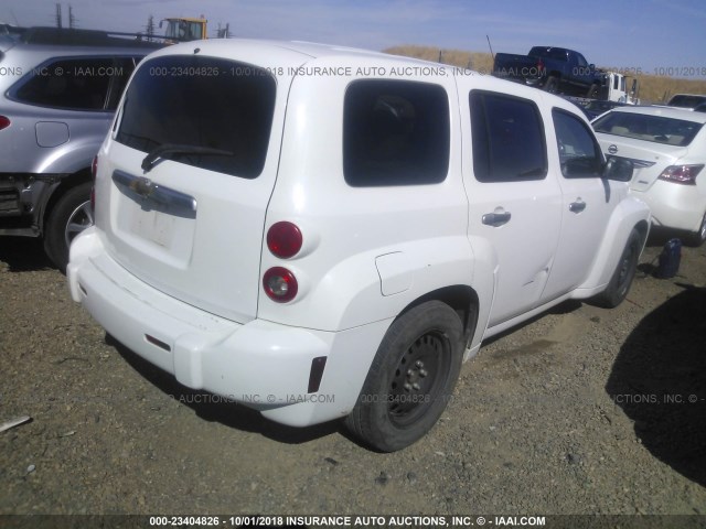 3GNDA13D07S599155 - 2007 CHEVROLET HHR LS Blanco foto 4