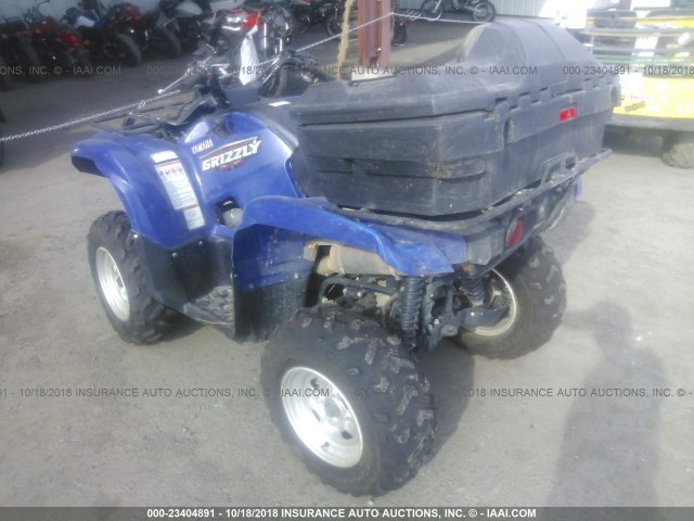 JY4AJ40Y49C000396 - 2009 YAMAHA YFM550 FWAD BLUE photo 3