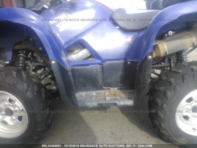 JY4AJ40Y49C000396 - 2009 YAMAHA YFM550 FWAD BLUE photo 9