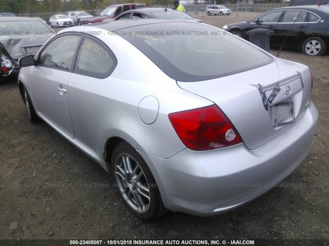 JTKDE177470168724 - 2007 TOYOTA SCION TC 银色 照片 3