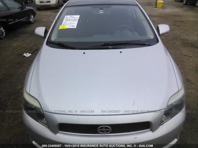 JTKDE177470168724 - 2007 TOYOTA SCION TC 银色 照片 6