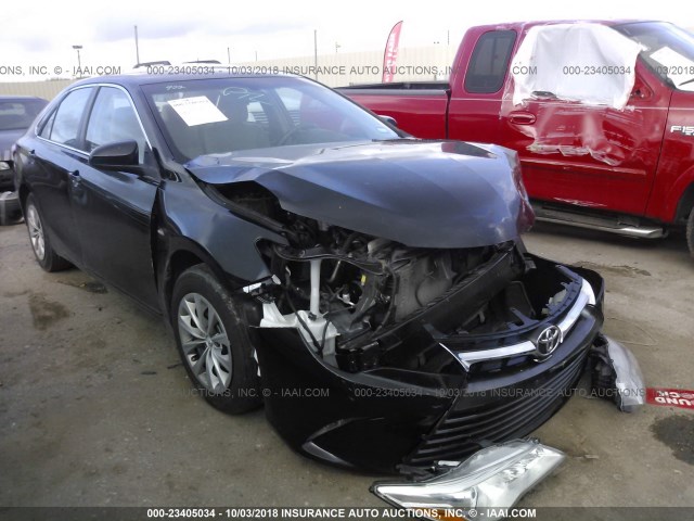 4T1BF1FK8FU043472 - 2015 TOYOTA CAMRY LE/XLE/SE/XSE BLACK photo 1