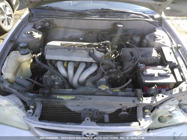 1NXBR12EXXZ280960 - 1999 TOYOTA COROLLA VE/CE/LE BROWN photo 10