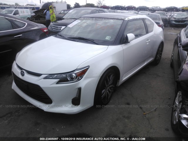 JTKJF5C78F3093424 - 2015 TOYOTA SCION TC 白色 照片 2
