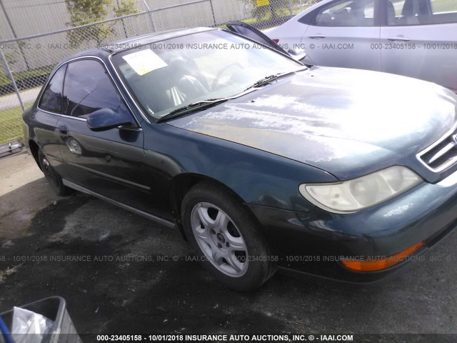 19UYA1159VL020903 - 1997 ACURA 2.2CL GREEN photo 1