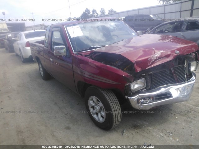 1N6SD16S9VC419611 - 1997 NISSAN TRUCK KING CAB SE/KING CAB XE RED photo 1