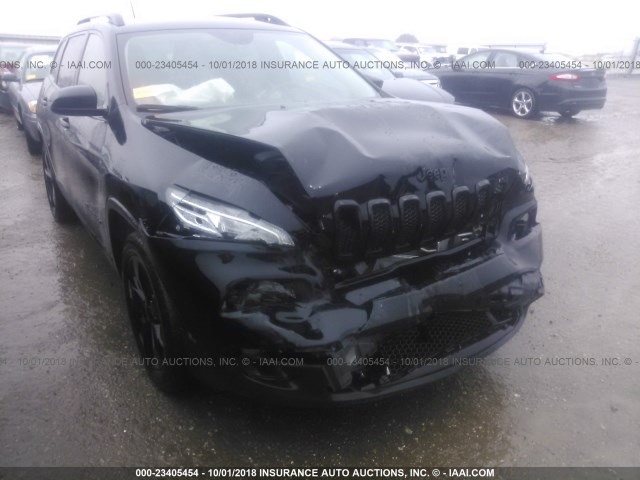 1C4PJLCB5JD616054 - 2018 JEEP CHEROKEE LATITUDE BLACK photo 6