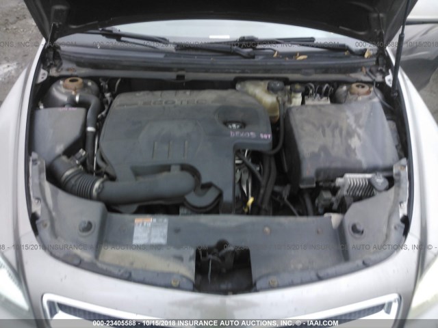 1G1ZC5E1XBF157556 - 2011 CHEVROLET MALIBU 1LT BROWN photo 10