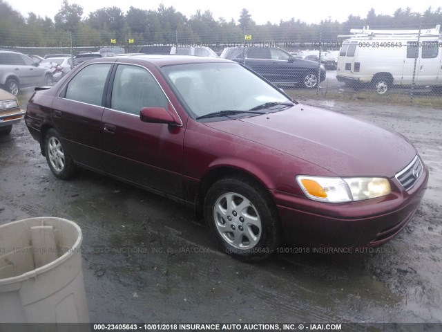 4T1BF22K9YU951556 - 2000 TOYOTA CAMRY LE/XLE MAROON photo 1
