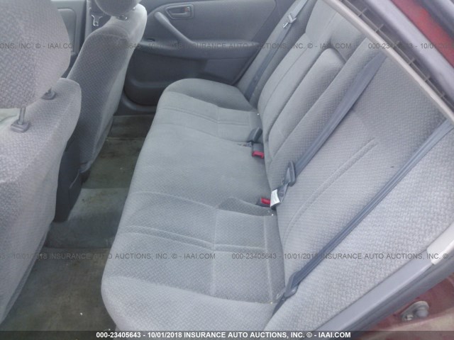 4T1BF22K9YU951556 - 2000 TOYOTA CAMRY LE/XLE MAROON photo 8
