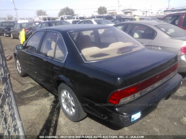 JN1HJ01F6RT208689 - 1994 NISSAN MAXIMA GXE BLACK photo 3