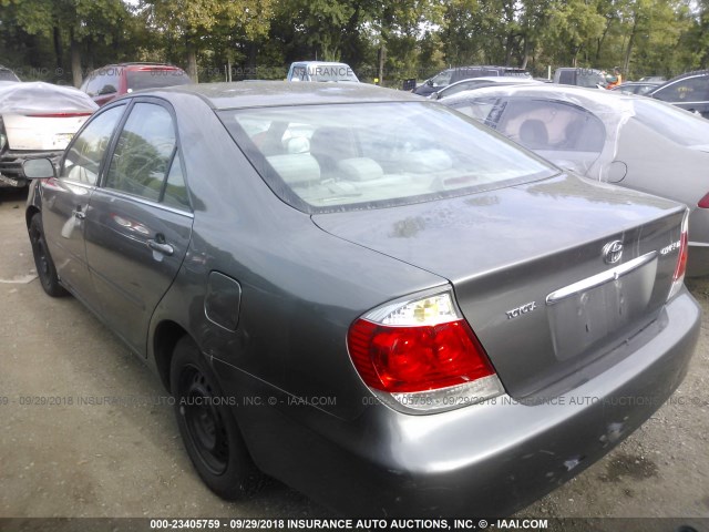 4T1BE32K56U666729 - 2006 TOYOTA CAMRY LE/XLE/SE Сұр фото 3