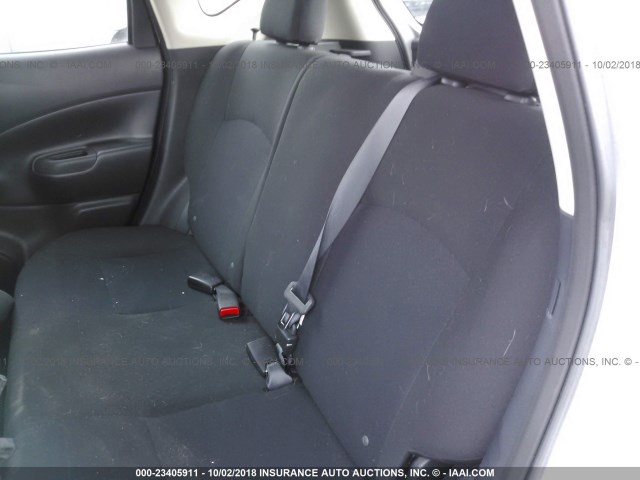 3N1CE2CP7FL370993 - 2015 NISSAN VERSA NOTE S/S PLUS/SV/SL/SR SILVER photo 8