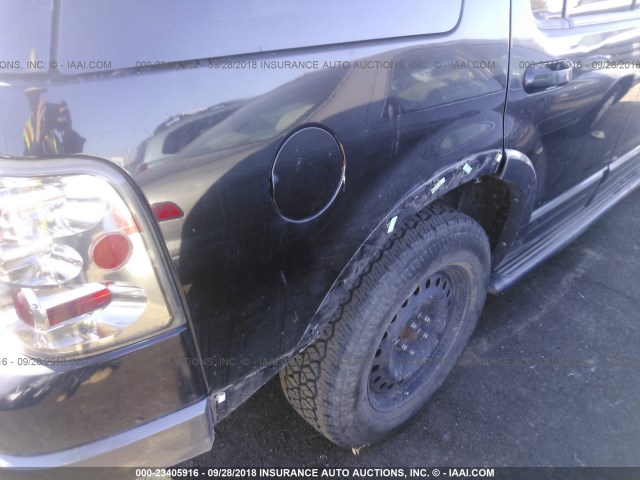 1FMDU63K15ZA34498 - 2005 FORD EXPLORER XLT/XLT SPORT/NBX 黑色 照片 6