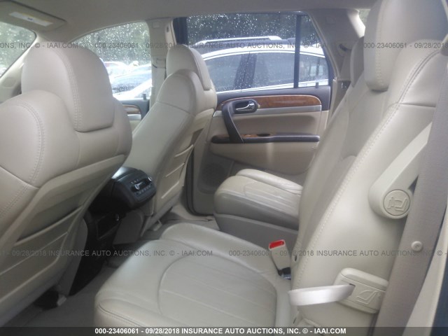5GAER23738J160994 - 2008 BUICK ENCLAVE CXL Marron photo 8