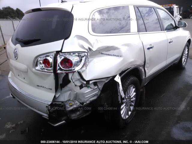 5GAKRCED8CJ354764 - 2012 BUICK ENCLAVE CREAM photo 6