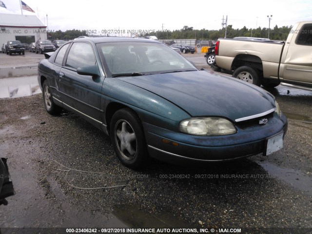 2G1WW12M1W9266245 - 1998 CHEVROLET MONTE CARLO LS GREEN photo 1