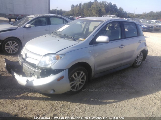 JTKKT624650105886 - 2005 TOYOTA SCION XA ვერცხლისფერი ფოტო 2