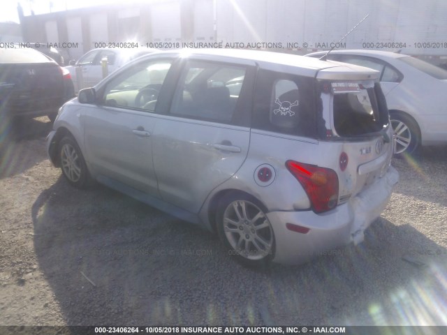 JTKKT624650105886 - 2005 TOYOTA SCION XA ვერცხლისფერი ფოტო 3
