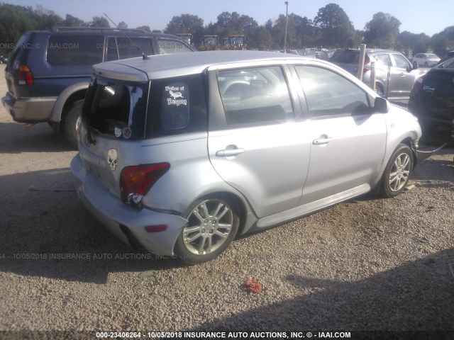 JTKKT624650105886 - 2005 TOYOTA SCION XA ვერცხლისფერი ფოტო 4